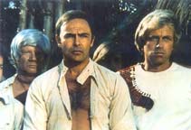 John Saxon and Aron Kincaid