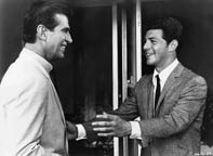 George Nader and Frankie Avalon
