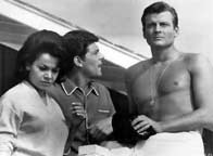 Annette Funicello, Frankie Avalon, and Jody McCrea