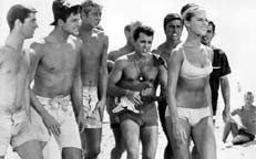 Jody McCrea, John Ashley, Mike Nader, and Jo Collins