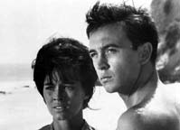 Tommy Kirk and Ulla Stromstedt