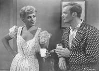 Judy Holliday and Aldo Ray