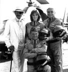 Alex Cord, Jean Bruce Scott, Ernest Borgnine, and Jan-Michael Vincent