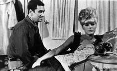 Cesare Danova and Elke Sommer