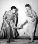 Cornel Wilde and Evelyn Keyes