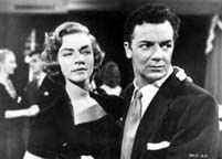 Cornel Wilde and Lauren Bacall