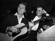 Edd Byrnes and Dick Clark