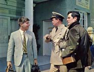 Robert Morse, Bernard Fox, and George Maharis