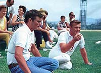 Glenn Corbett and Martin Milner