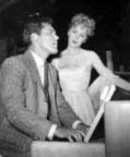 Jeffrey Hunter and Stella Stevens