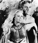 John Phillip Law and Jane Fonda