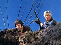 Jorge Rivero and James Coburn