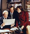 Lloyd Bridges, Mark Blum, and Chelsea Field