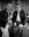 Martin Milner and Glenn Corbett