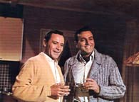 Jack Lemmon and Mike Connors