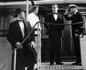 Nat Pendleton, Myrna Loy, and Clark Gable