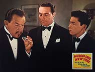 Sidney Toler, Ricardo Cortez, and Victor Sen Yung