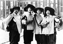 Oliver Reed, Richard Chamberlain, Michael York, and Frank Finlay