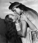 Rock Hudson and Barbara Rush