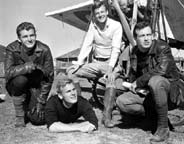 William Wellman Jr., Tab Hunter, Jody McCrea, and David Janssen