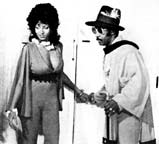 Pam Grier and Robert DoQui