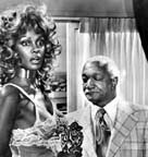 Tamara Dobson and Redd Foxx