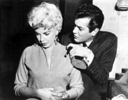 Barbara Nichols and Tony Curtis