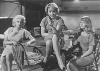Barbara Nichols, Constance Ford, and Shirley Knight