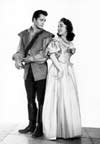 John Derek and Barbara Rush