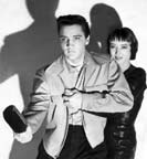 Elvis Presley and Carolyn Jones