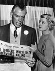 Lee Marvin and Constance Ford
