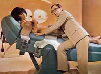 Daliah Lavi and Woody Allen