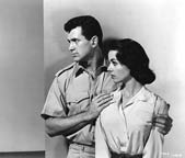 Rock Hudson and Dana Wynter