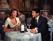 Eva Bartok and Dean Martin