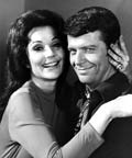 Francine York and Robert Reed