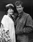 Janis Paige and Parker Stevenson