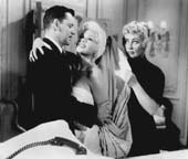 Tony Randall, Jayne Mansfield, and Joan Blondell