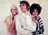 Connie Kreski, Anthony Newley, and Joan Collins