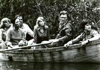 Jacqueline Scott, Robert Pine, Joan Collins, Pamela Susan Shoop, Robert Lansing, and John David Carson