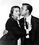 Joanne Dru and Scott Brady