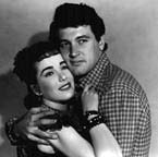 Julie Adams and Rock Hudson