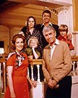 Julie Adams, Dennis Larson, Ellen Geer, Jonathan Daly, Kirby Furlong, and James Stewart