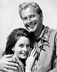 Karin Dor and Lex Barker