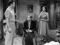 Hal Baylor, Dan Duryea, and Linda Darnell