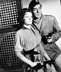 Luciana Paluzzi and Victor Mature