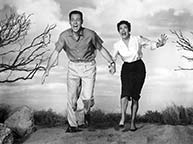 Mara Corday and John Agar