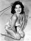 Mara Corday in a bikini