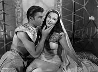 Turhan Bey and Maria Montez