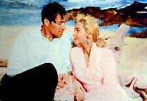 Mari Blanchard and Lex Barker