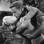 Van Johnson and Martha Hyer